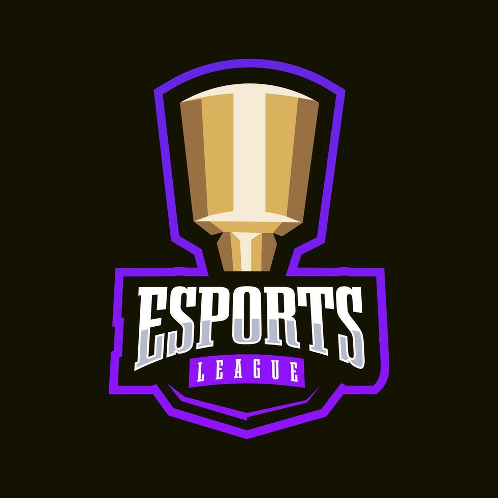 Esports League Tournament Badge vector