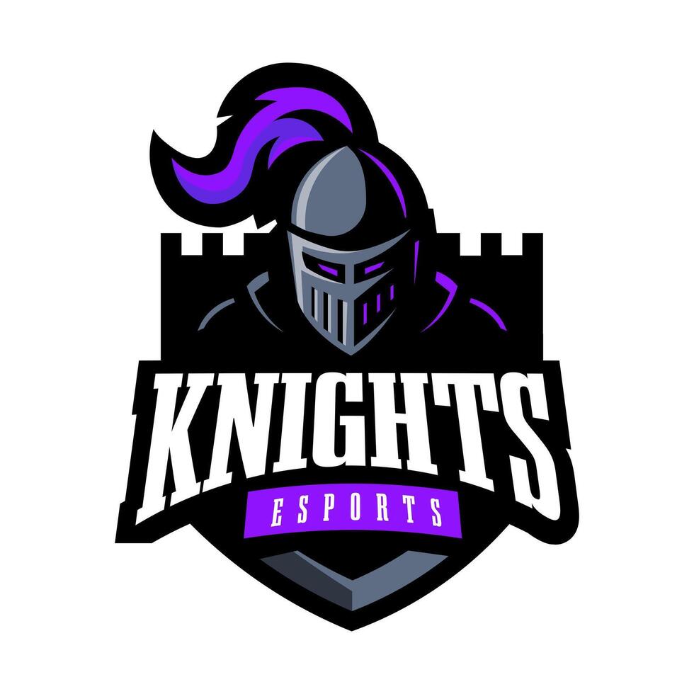knight esports logo vector