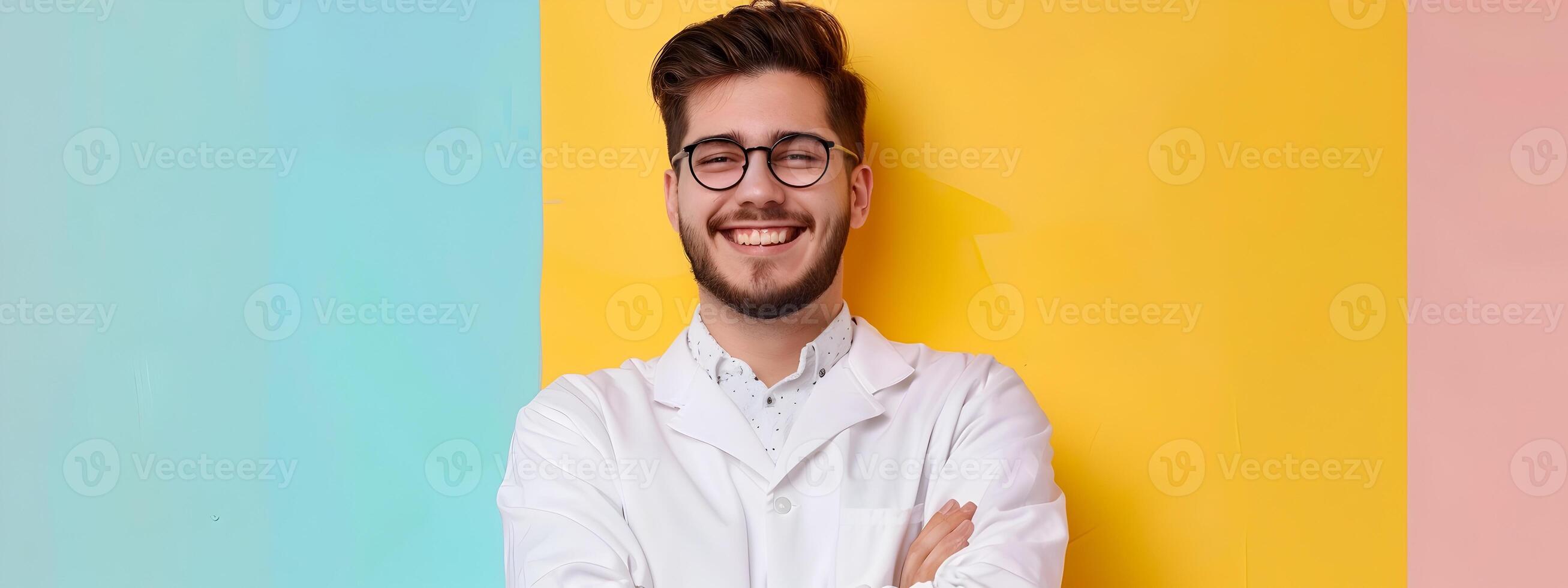 Cheerful Addiction Counselor Working Diligently to Improve Clients Lives photo
