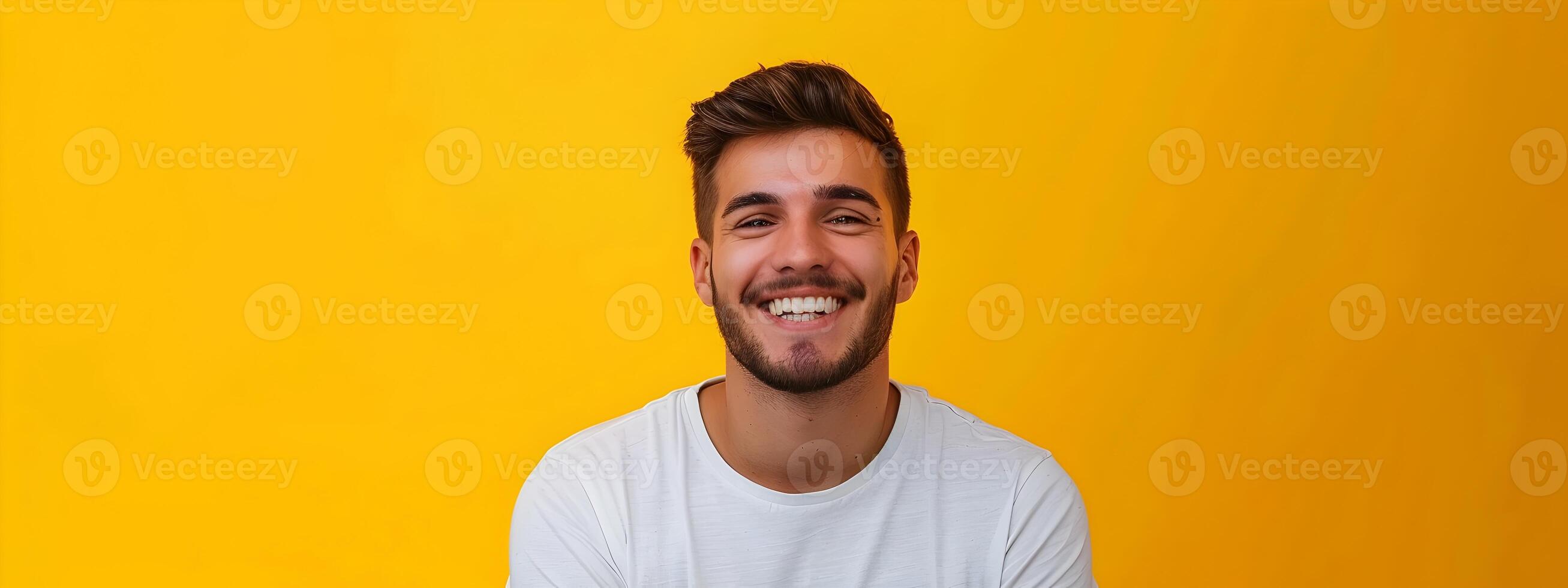 Happy Young Life Coach Inspiring Positivity and Success in a Vibrant Office Session photo