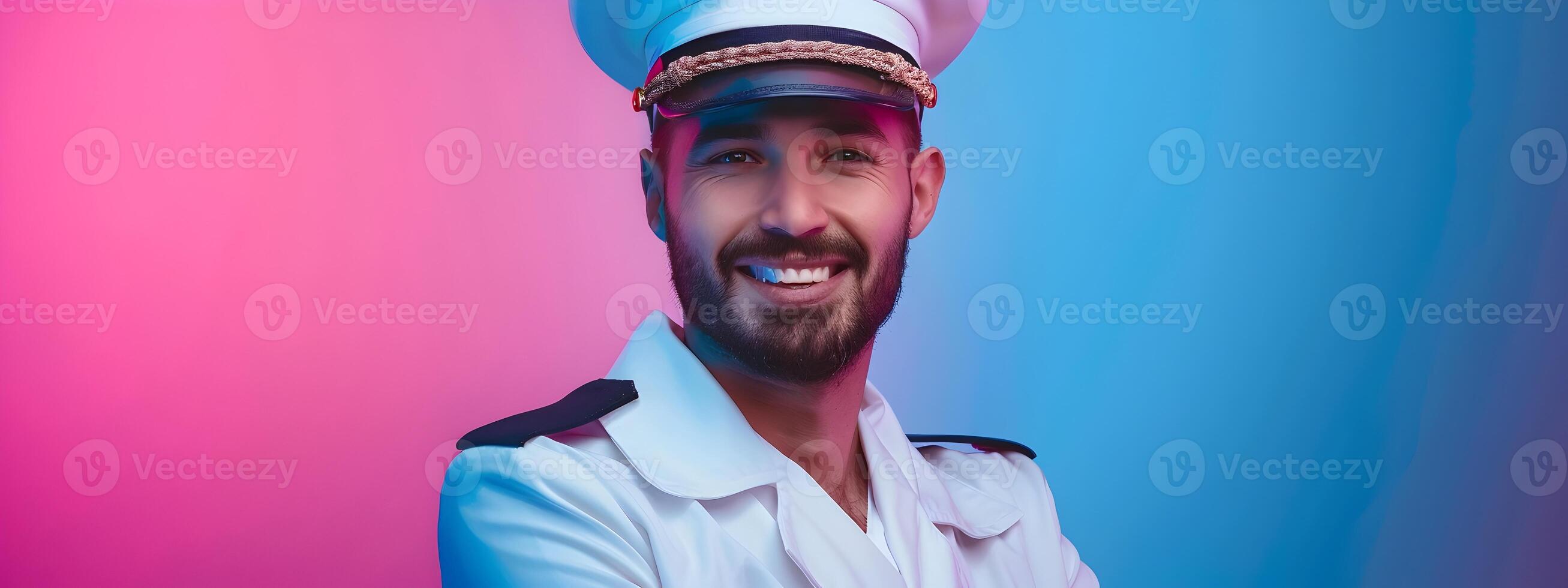 Happy Young Cruise Director Excelling in Dynamic Hospitality Role photo