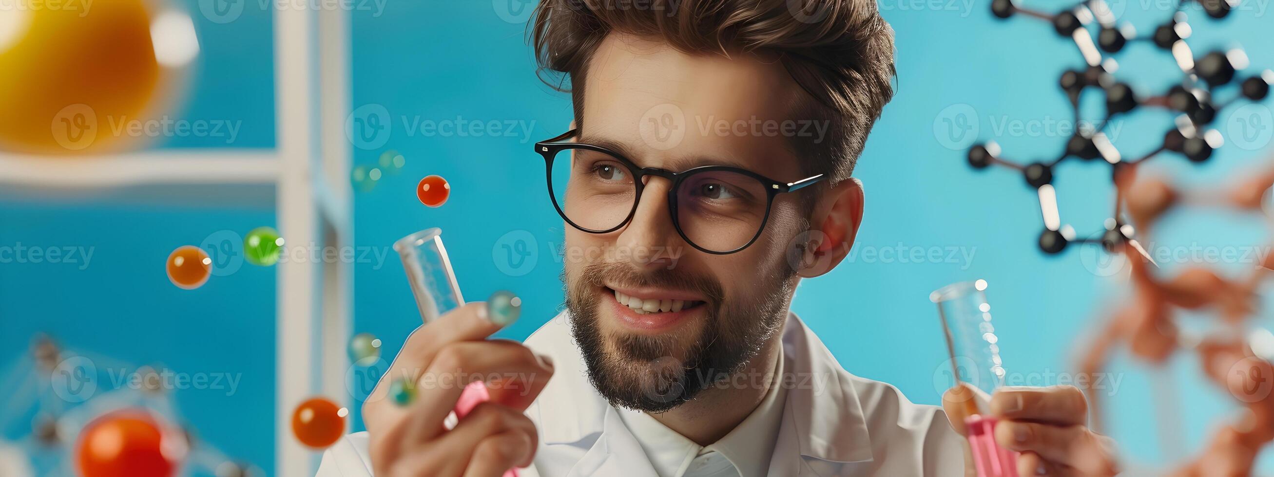 Molecular Scientists Joyous Pursuit Discovering Colorful Innovations in the Lab photo