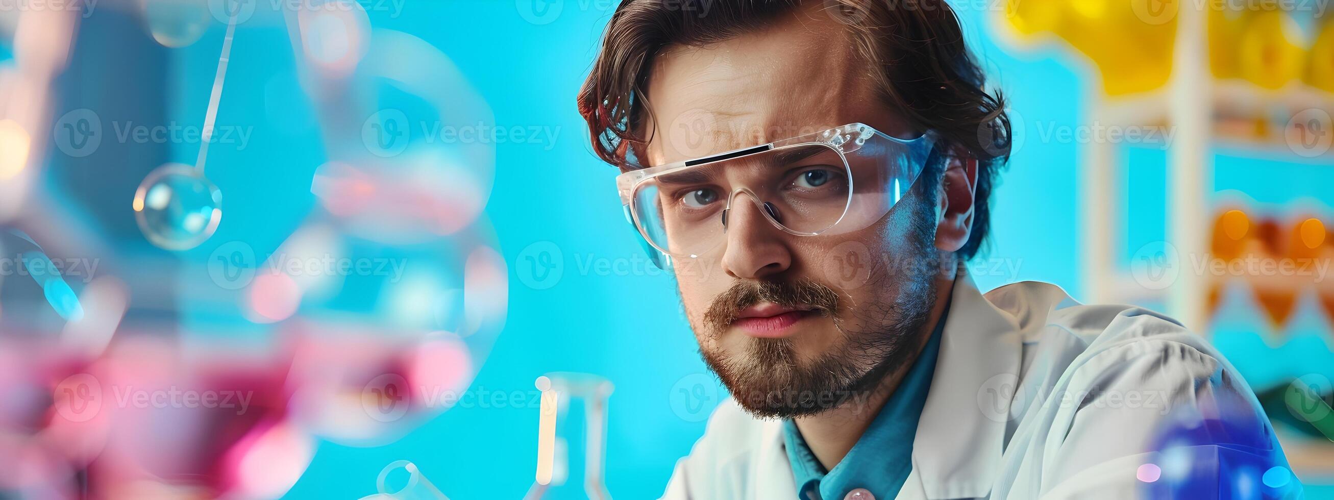Young Molecular Biologists Joyful in the Lab photo