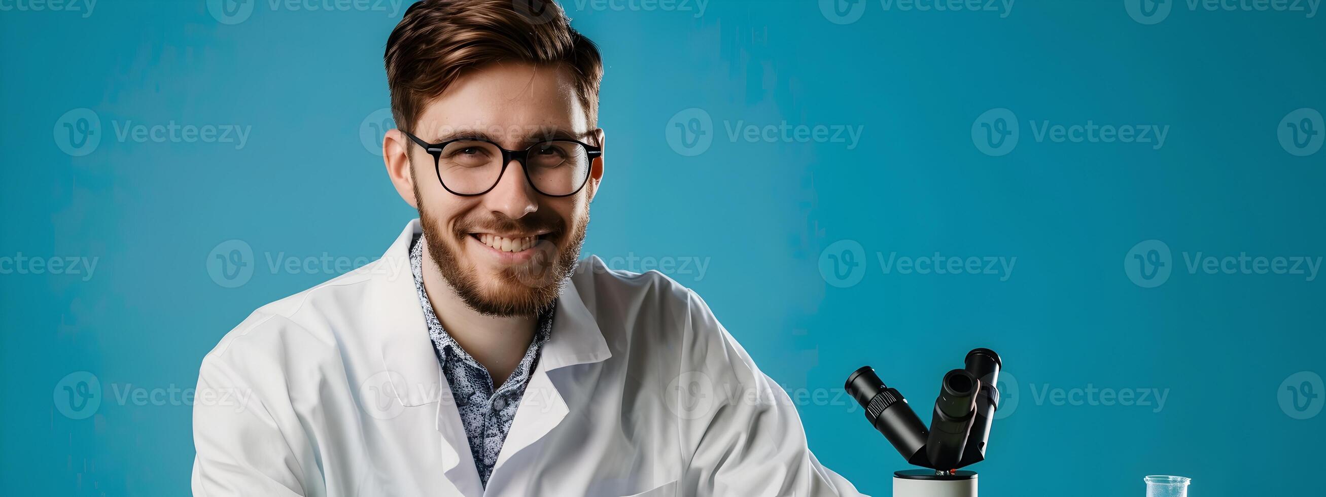 Young Biologists Excitement A Portrait of Successful Research in a Vibrant Lab Environment photo