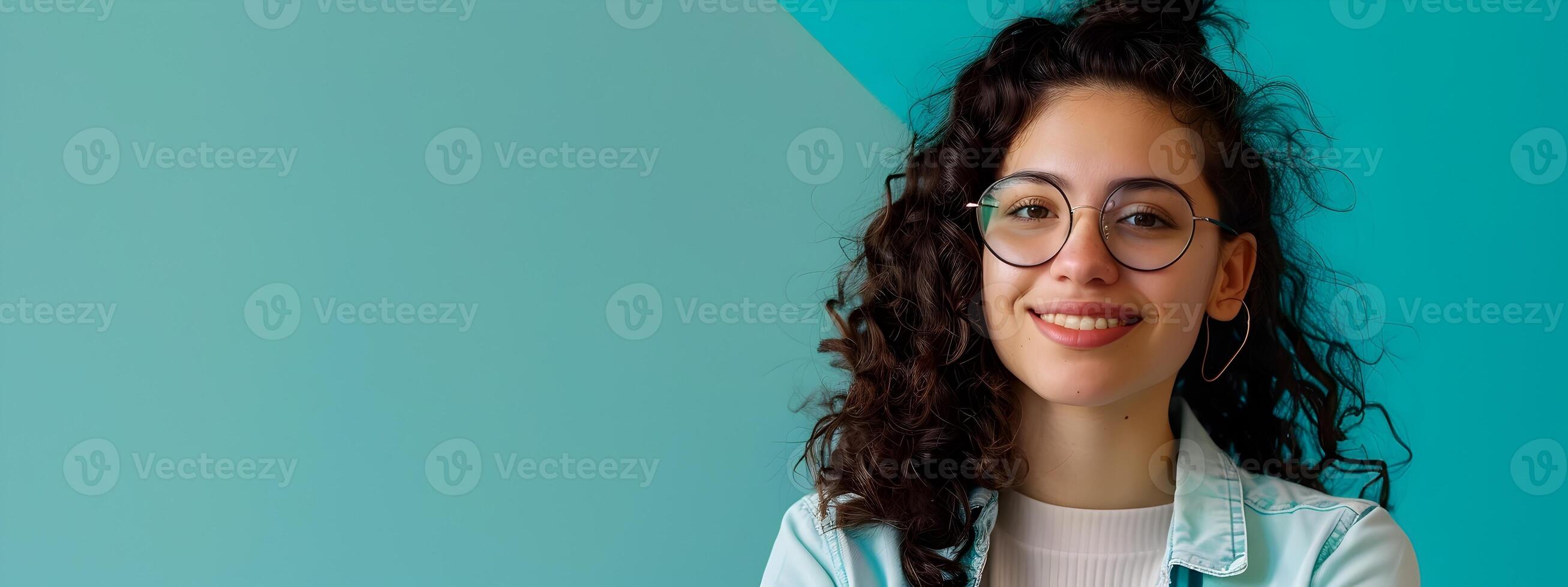 Emerging Journalist A Young Columnist Filled with Joy While Actively Creating the Next Headline Story photo