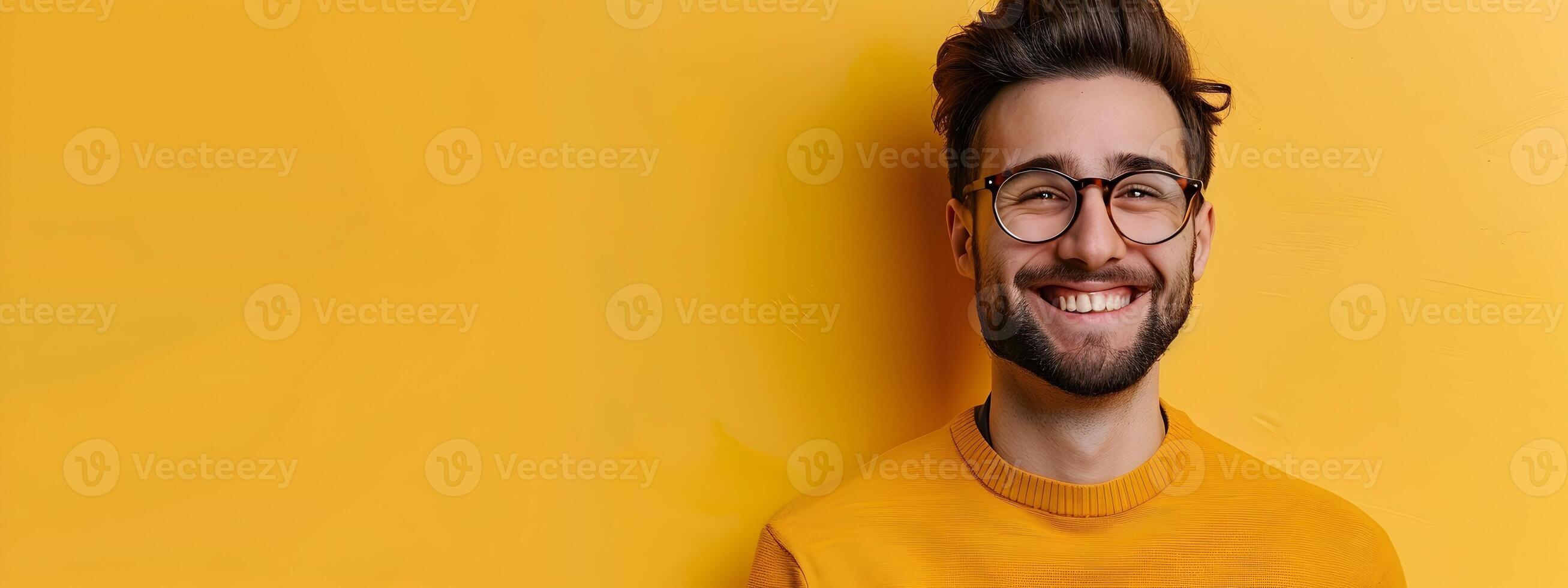 Enthusiastic Young Writer Crafting Inspiring Stories as a Successful Columnist photo
