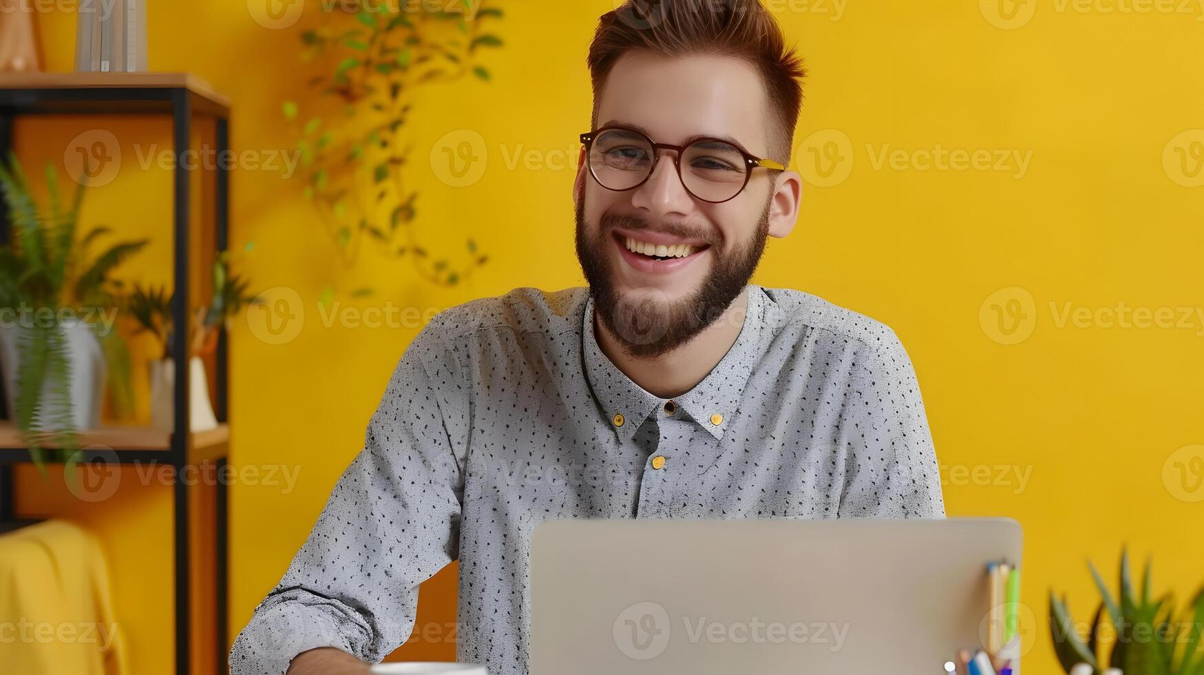 Joyful Technical Writer Excelling in a Colorful Career of Digital Communication photo