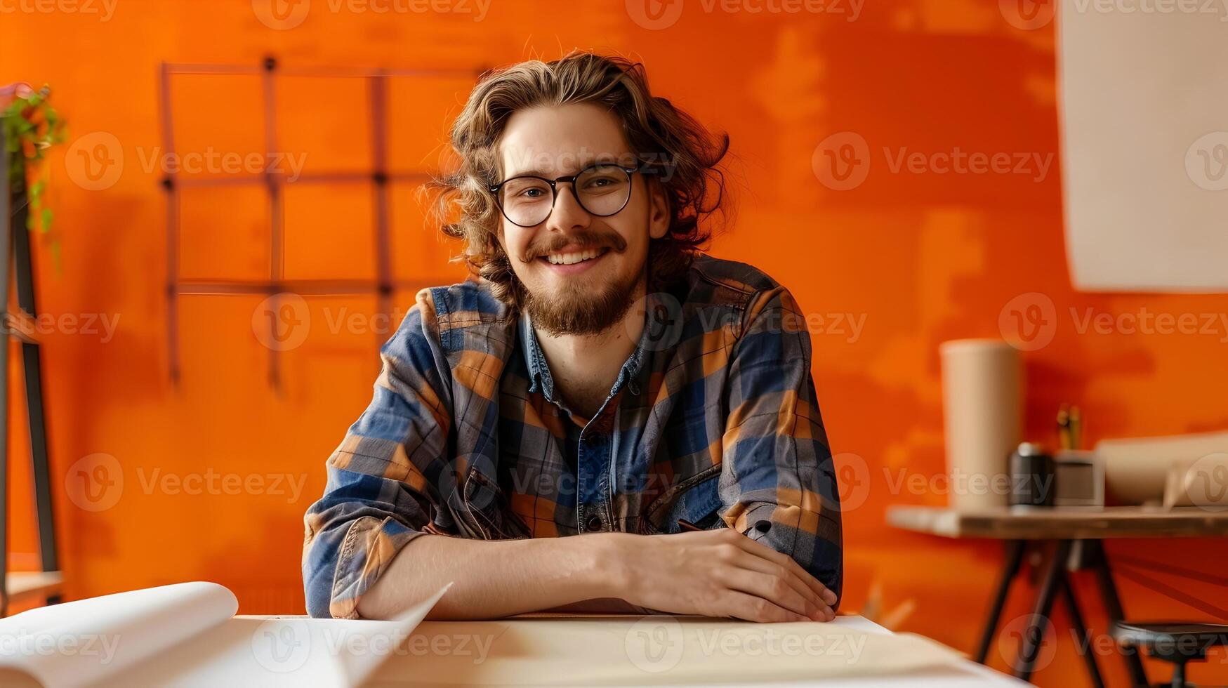 Young Architect Finds Joy in Crafting Colorful Building Designs photo