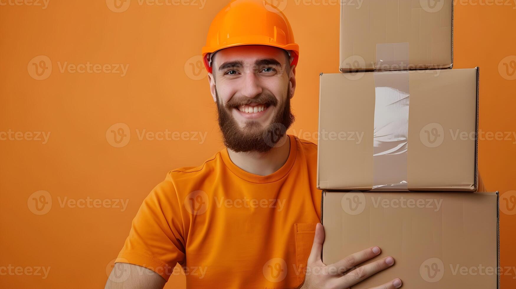 Young Professional Finding Success and Joy in Dynamic Work Environment photo