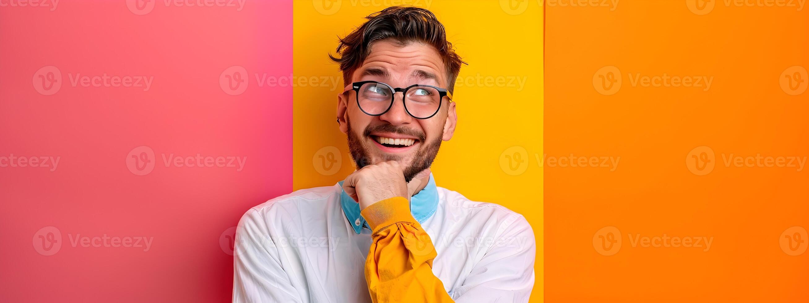 Young Entrepreneur Reveling in Success A Glimpse into the Future of Business Ownership photo