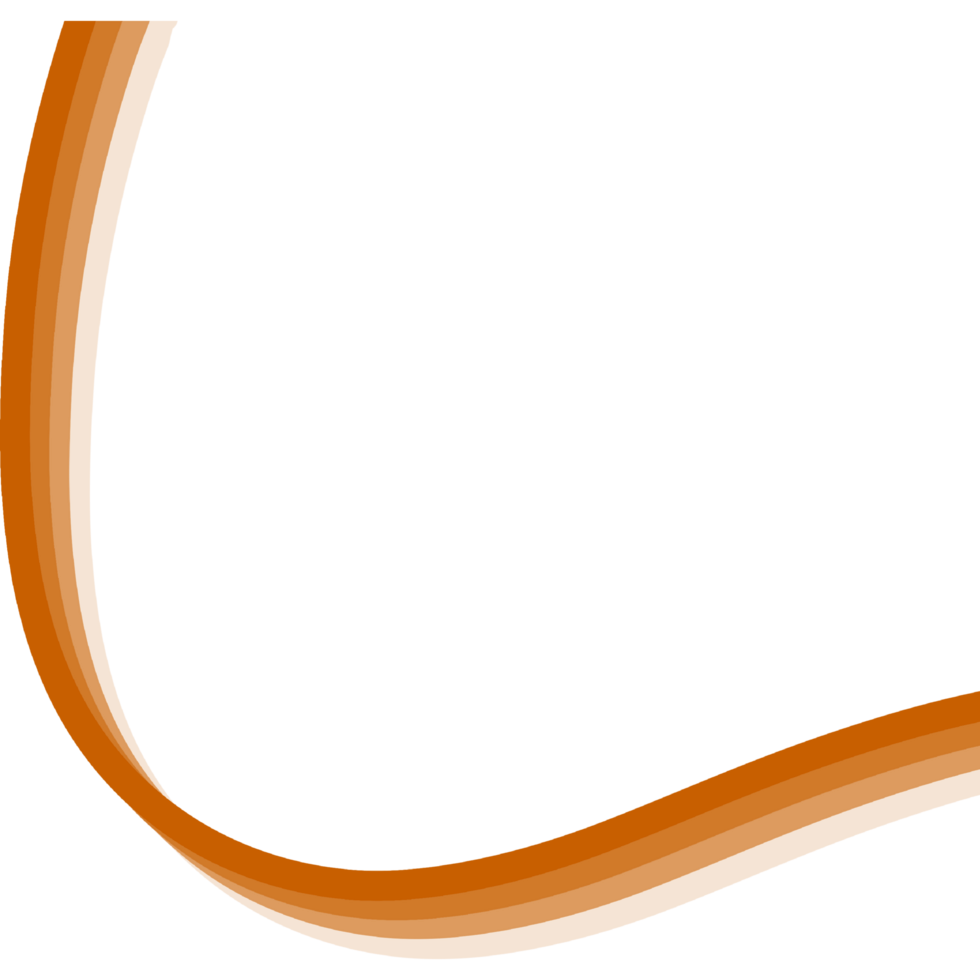 Simple multicolored layered lines.Oeganic boobles shape. png