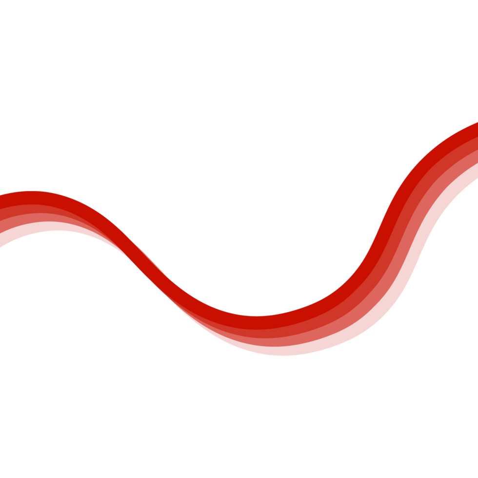 Simple multicolored layered lines.Oeganic boobles shape. png