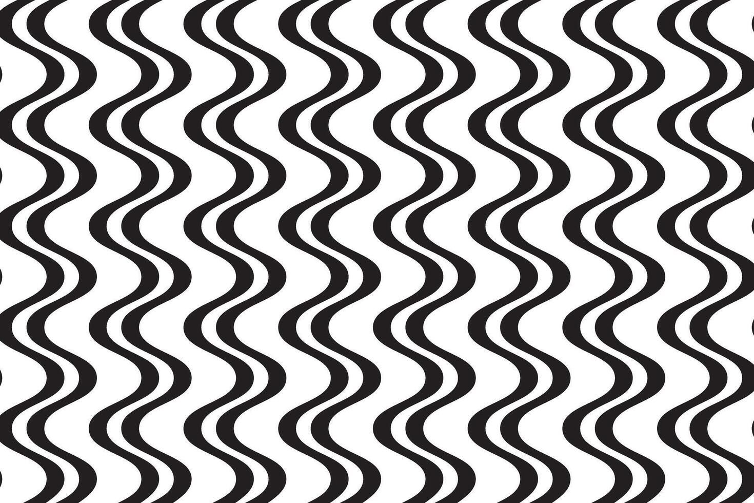 A black and white wavy pattern vector
