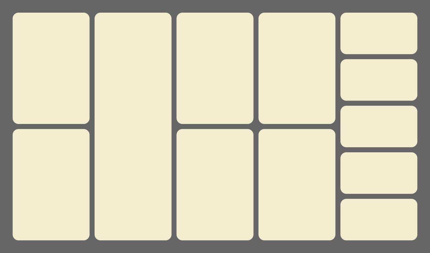 A square grid of squares on a gray background vector