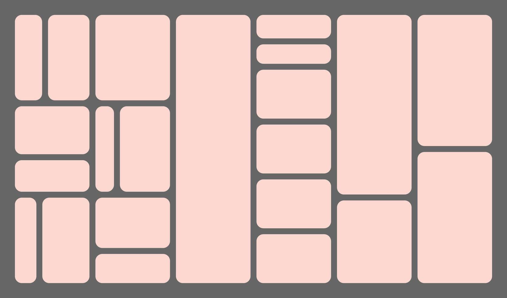 A pink square pattern on a gray background vector