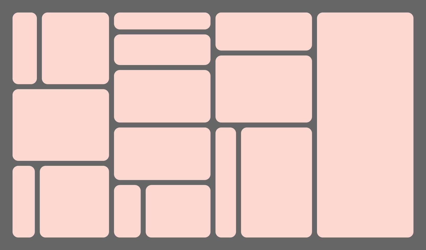 A pink square pattern on a gray background vector