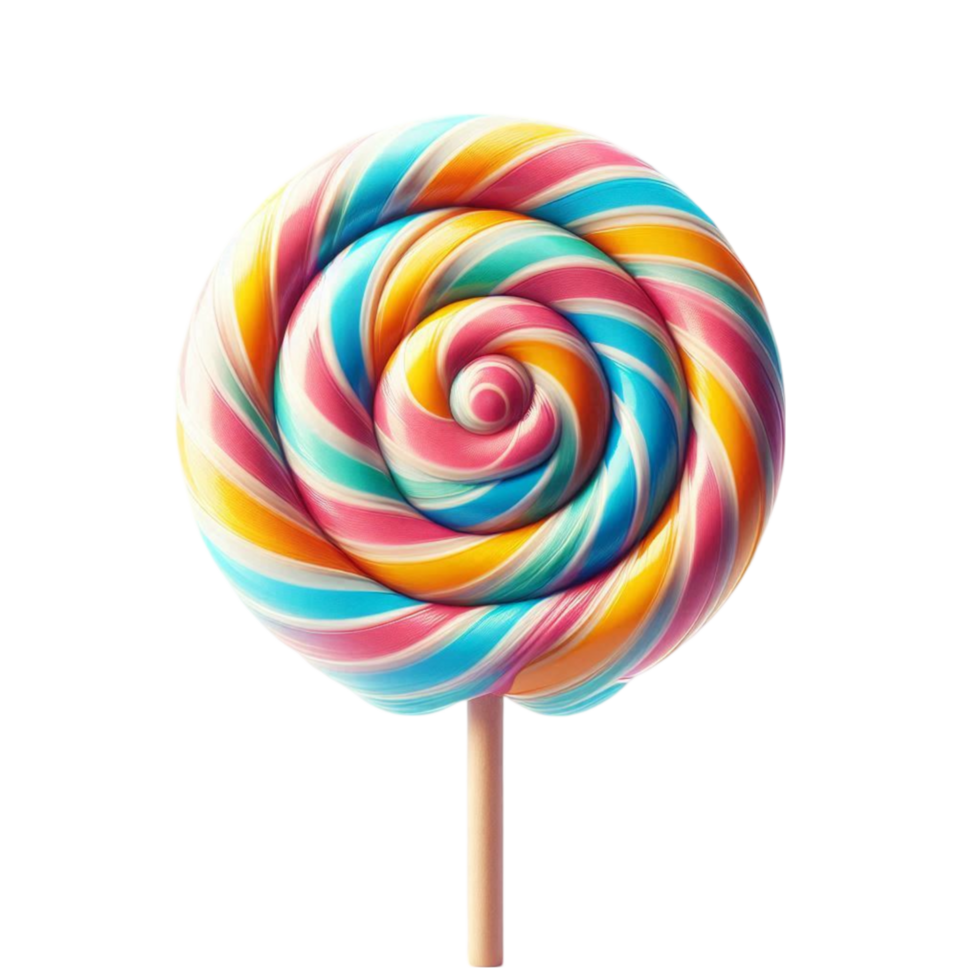Colorful Lollipop Candy png