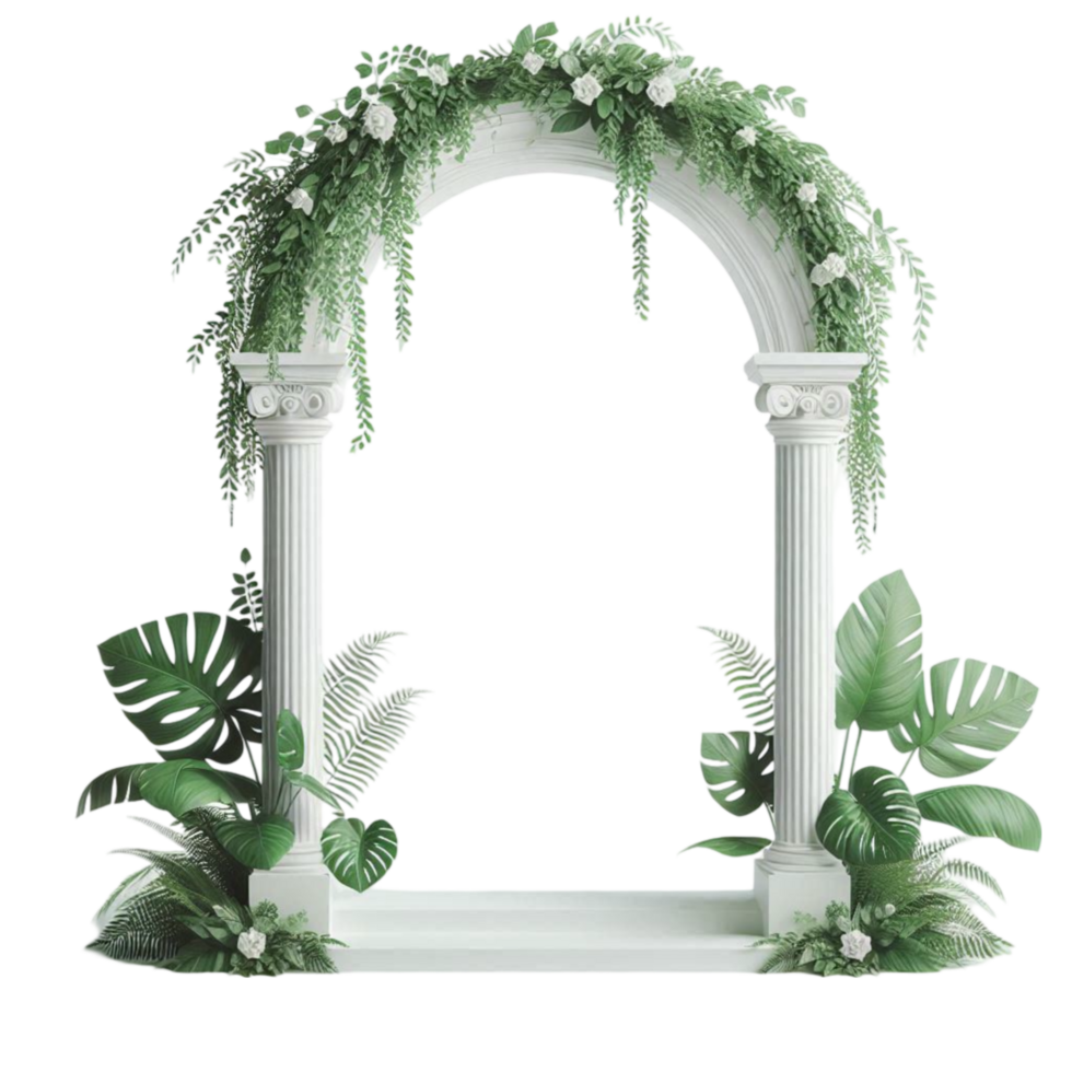 Greenery Arch Decoration png