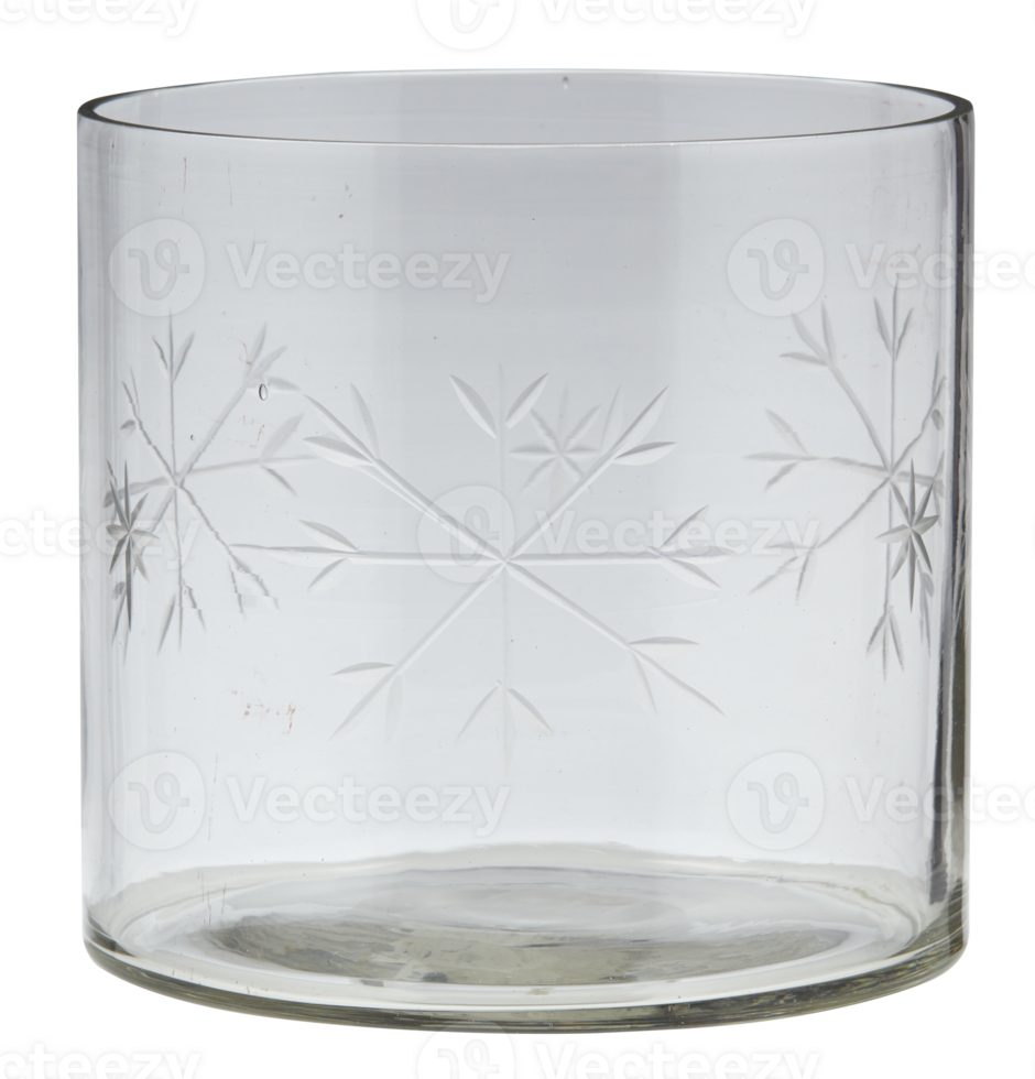 clear glass empty cut out isolated transparent background png