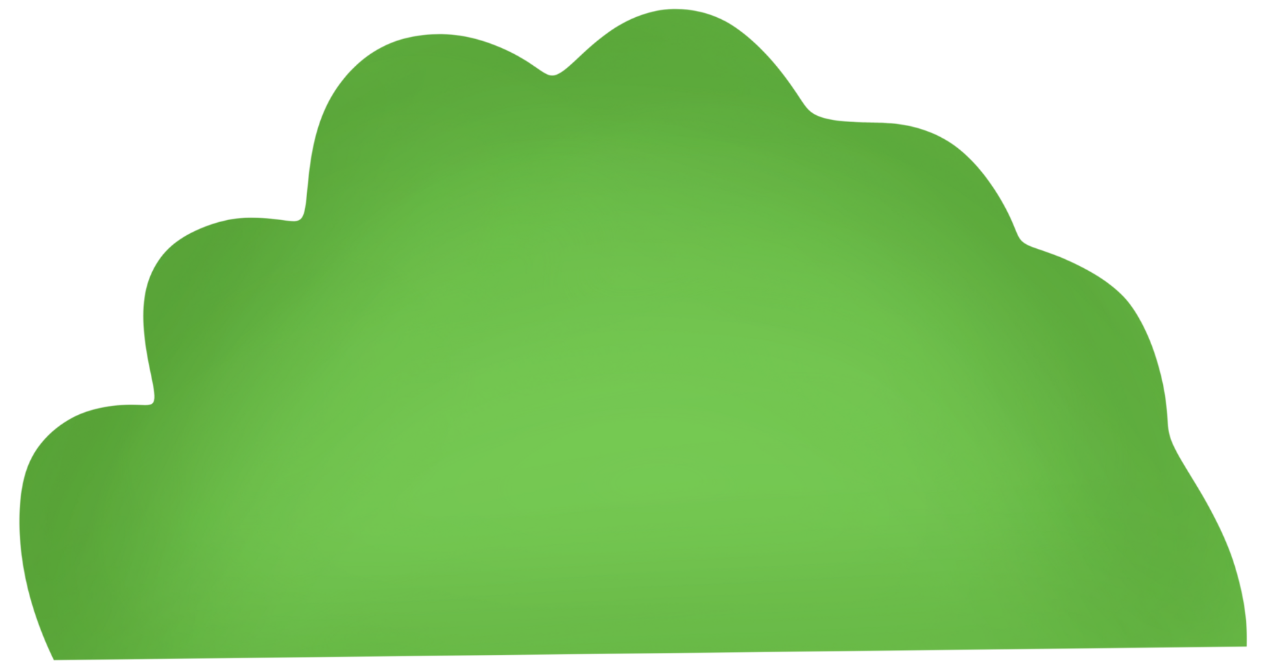 Grass illustration with transparent background png