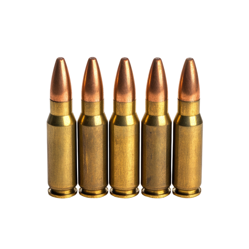 Bullets isolated on a Transparent background, png