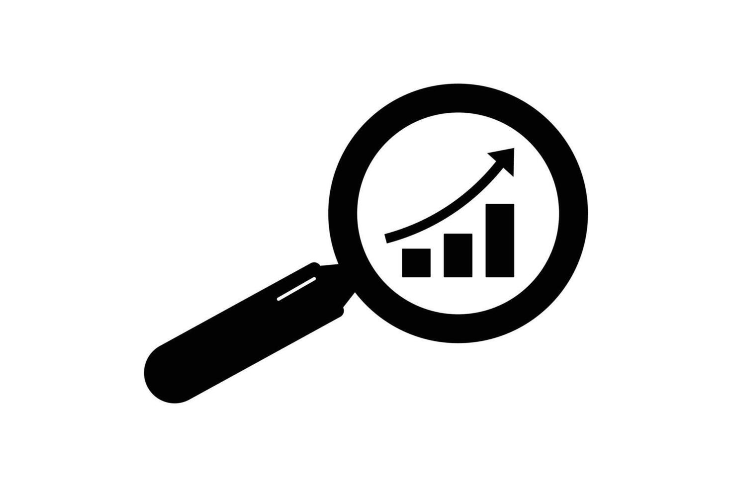 Marketing Research Icon for Market Analysis, marketing research icon, data analysis icon, pie chart sign, research analytics icon vector