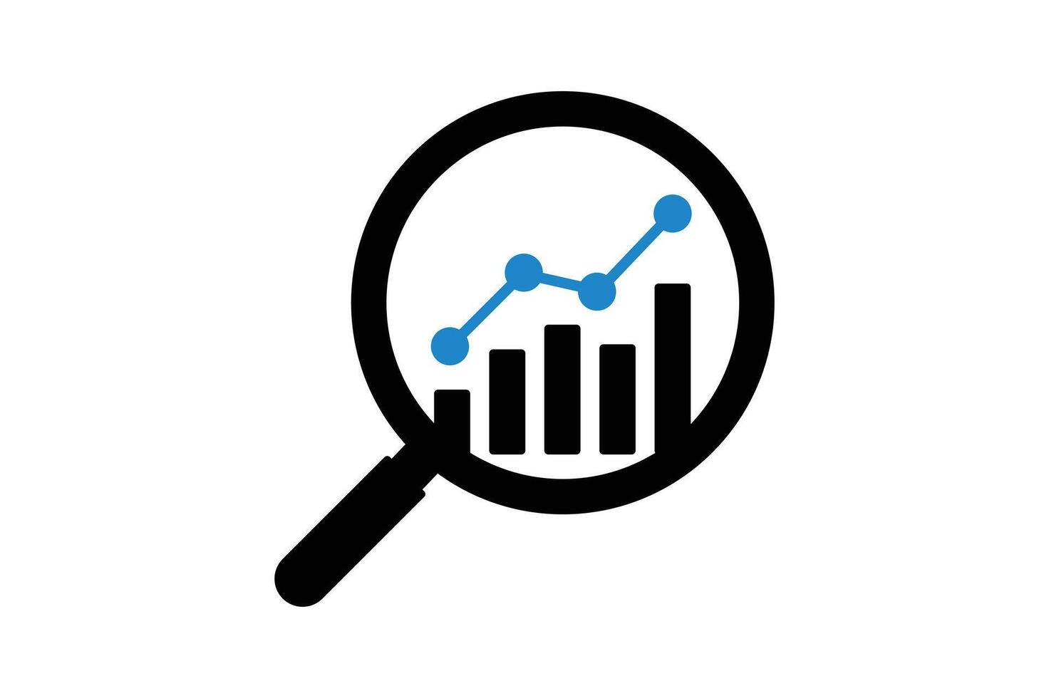 Marketing Research Icon for Website, marketing research icon, data analysis icon, pie chart sign, research analytics icon vector