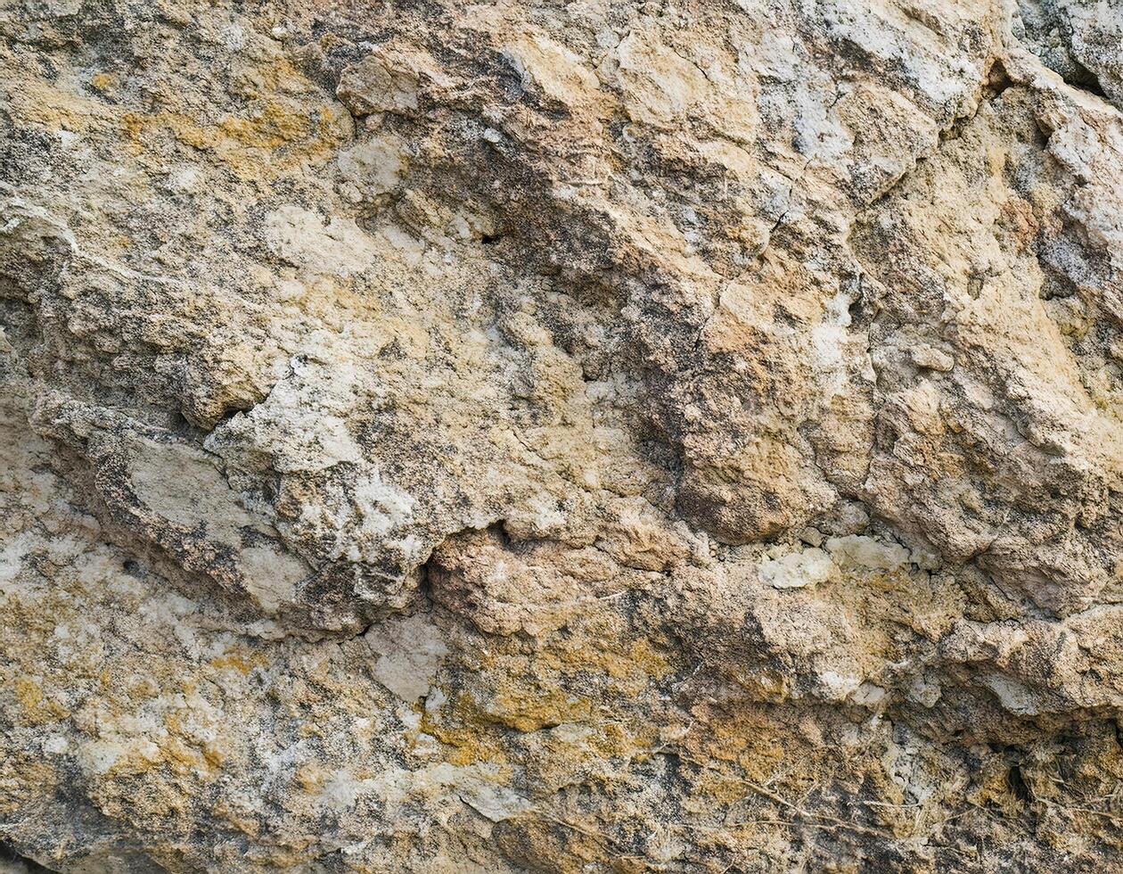 Rustic Stone Wall with Various Shapes and Sizes Fitted Together photo