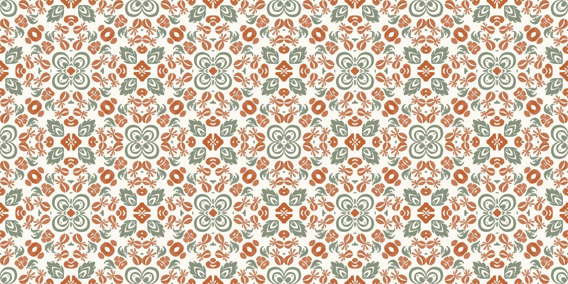 Seamless batik pattern,Seamless floral batik pattern,and Seamless motif pattern resemble ethnic boho, Aztec,and ikat styles.designed for use in satin,wallpaper,fabric,curtain,carpet,Batik Embroidery vector