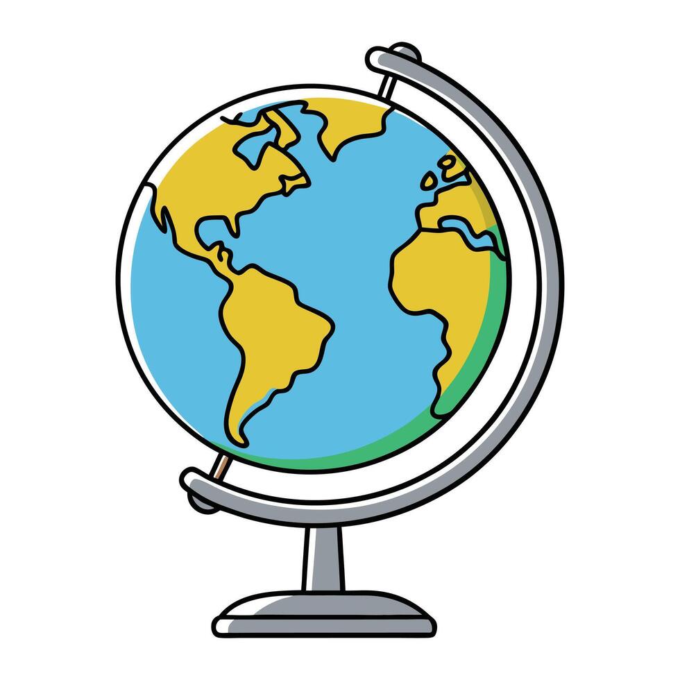 globe icon illustration design whit background vector