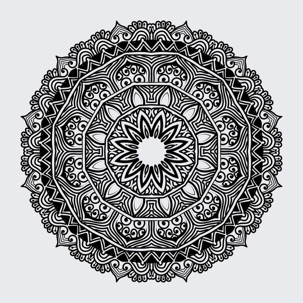 Unique Mandala art vector