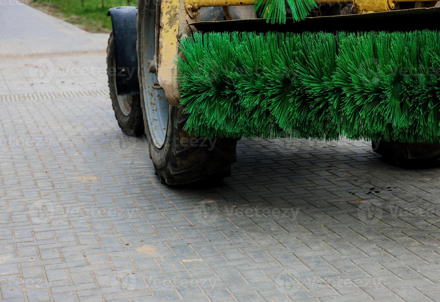 maintenance and cleaning of city streets photo