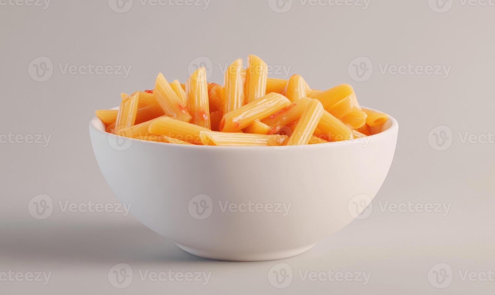 A bowl of pasta with sauce photo