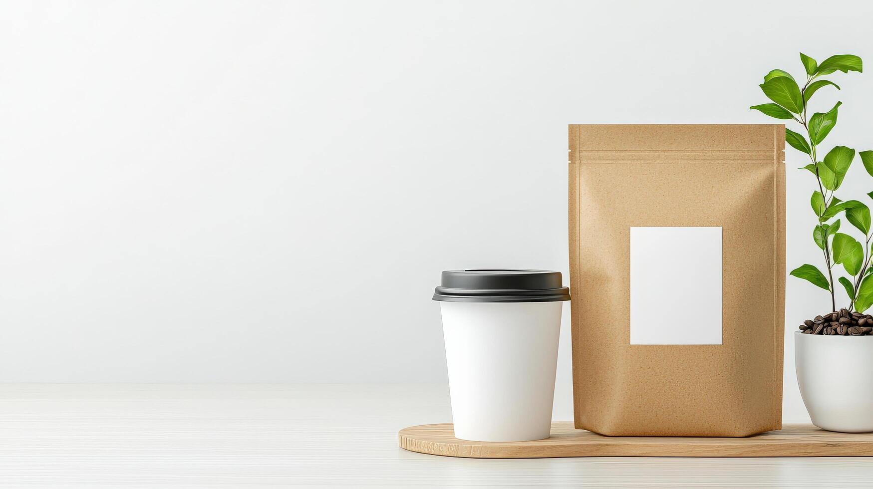 A white coffee cup photo