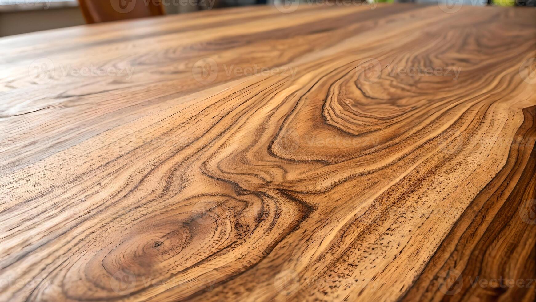 Warm Wood Surface Close up with Natural Grain Patterns and Textures for Interior Design photo