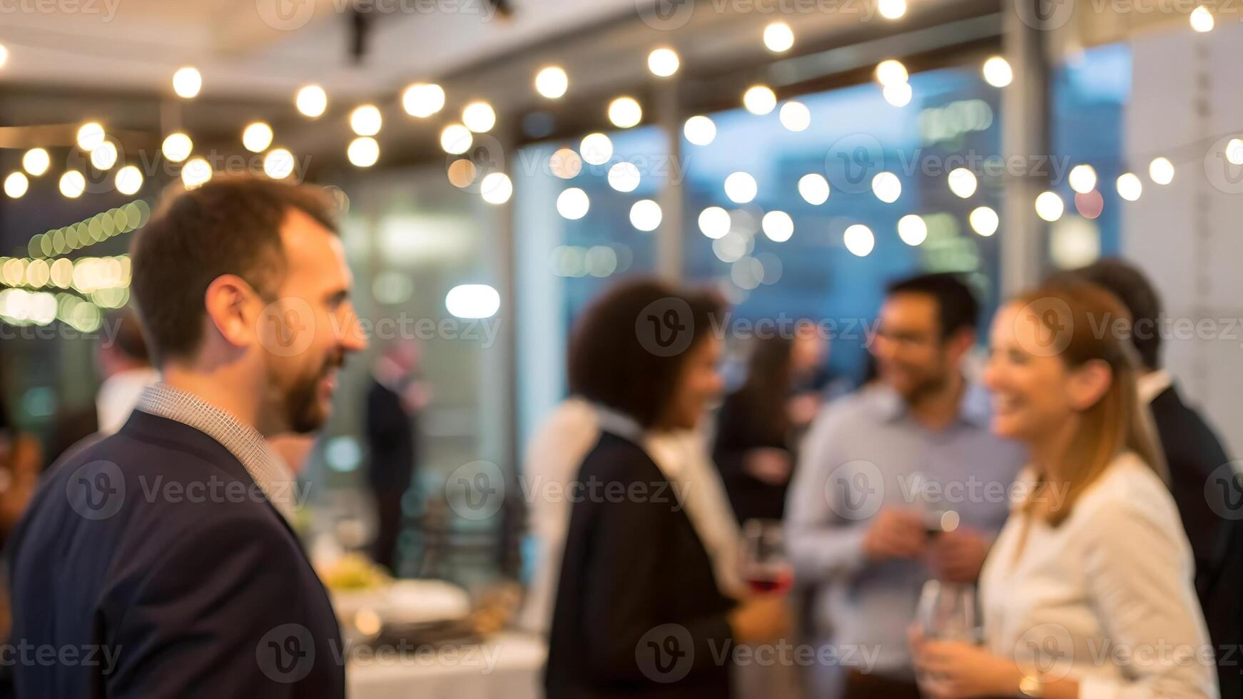 Business Networking Event Warm Atmosphere Office Party photo