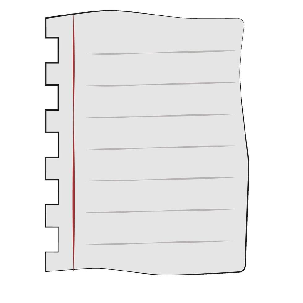 Sheet of Paper Icon vector