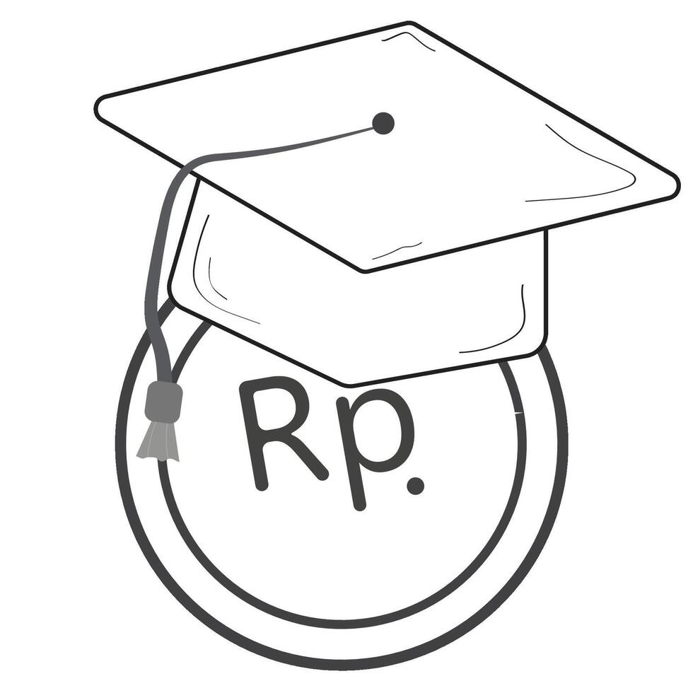 Scholarship Toga Icon vector