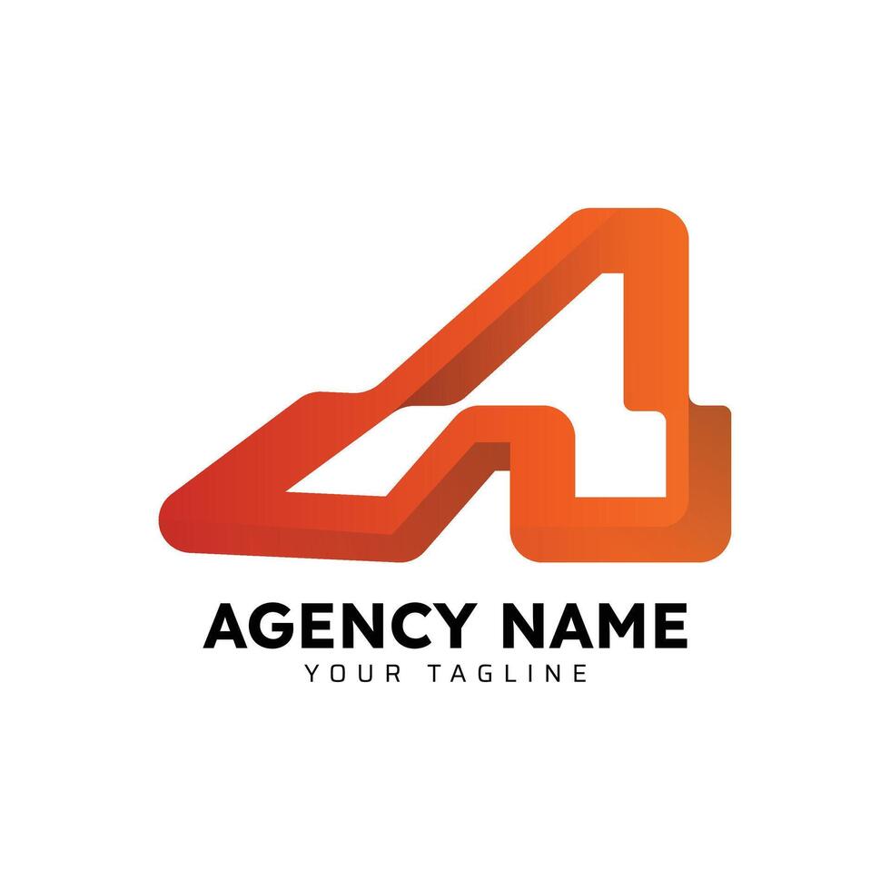 A logo, A colorful logo design vector