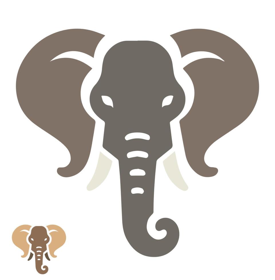 African Elephant in the Savannah Baby Elephant Playing with Water vector