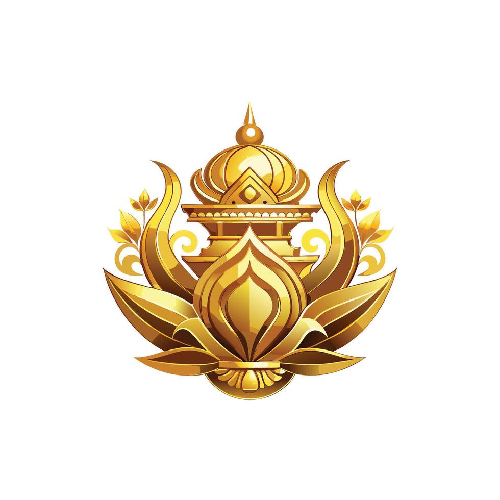 Glittering Elegance The Art of Gold vector
