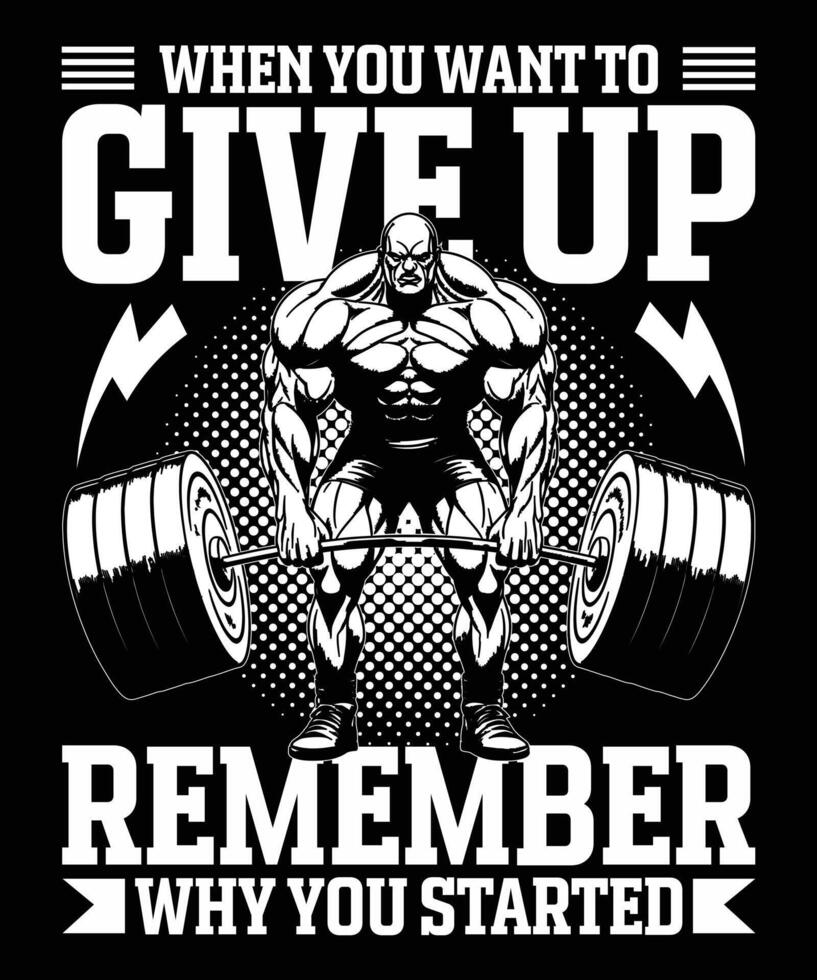 WHEN YOU WANT TO GIVE UP REMEMBER WHY YOU STARTED GRAPHIC DESIGN vector