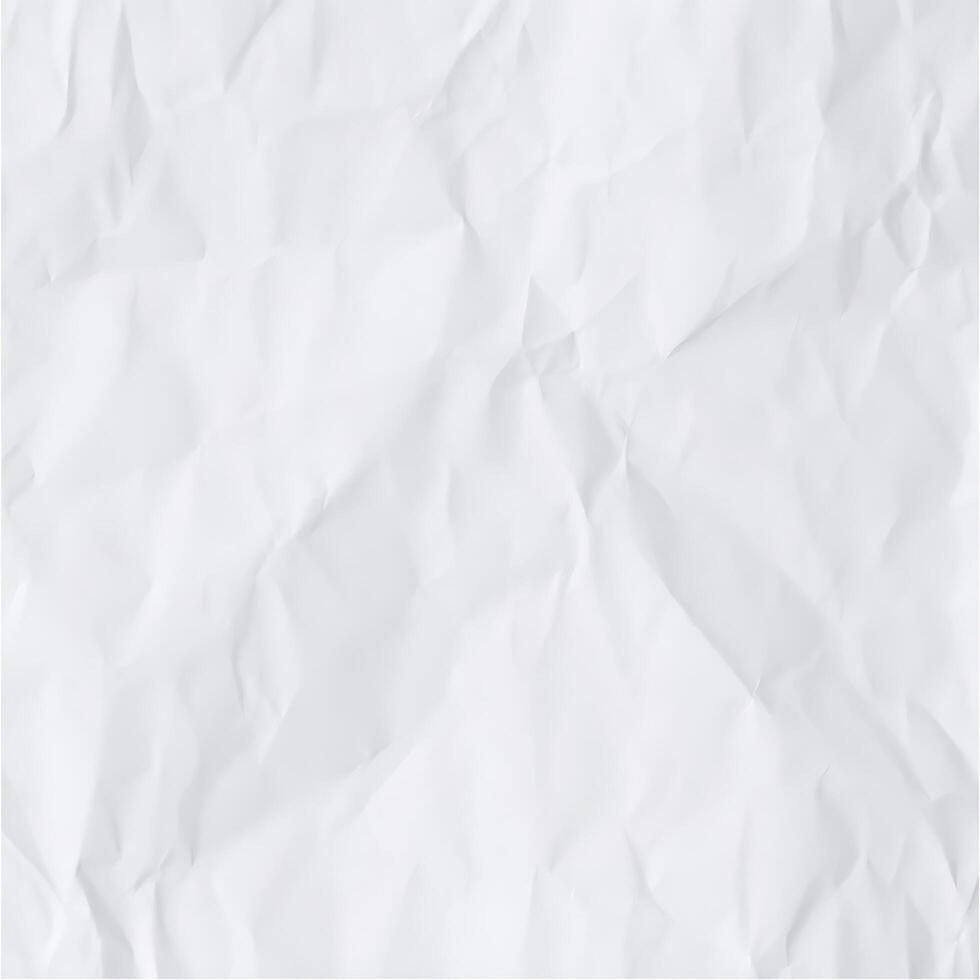 Highresolution of crumpled white paper texture background, showing creases and folds photo