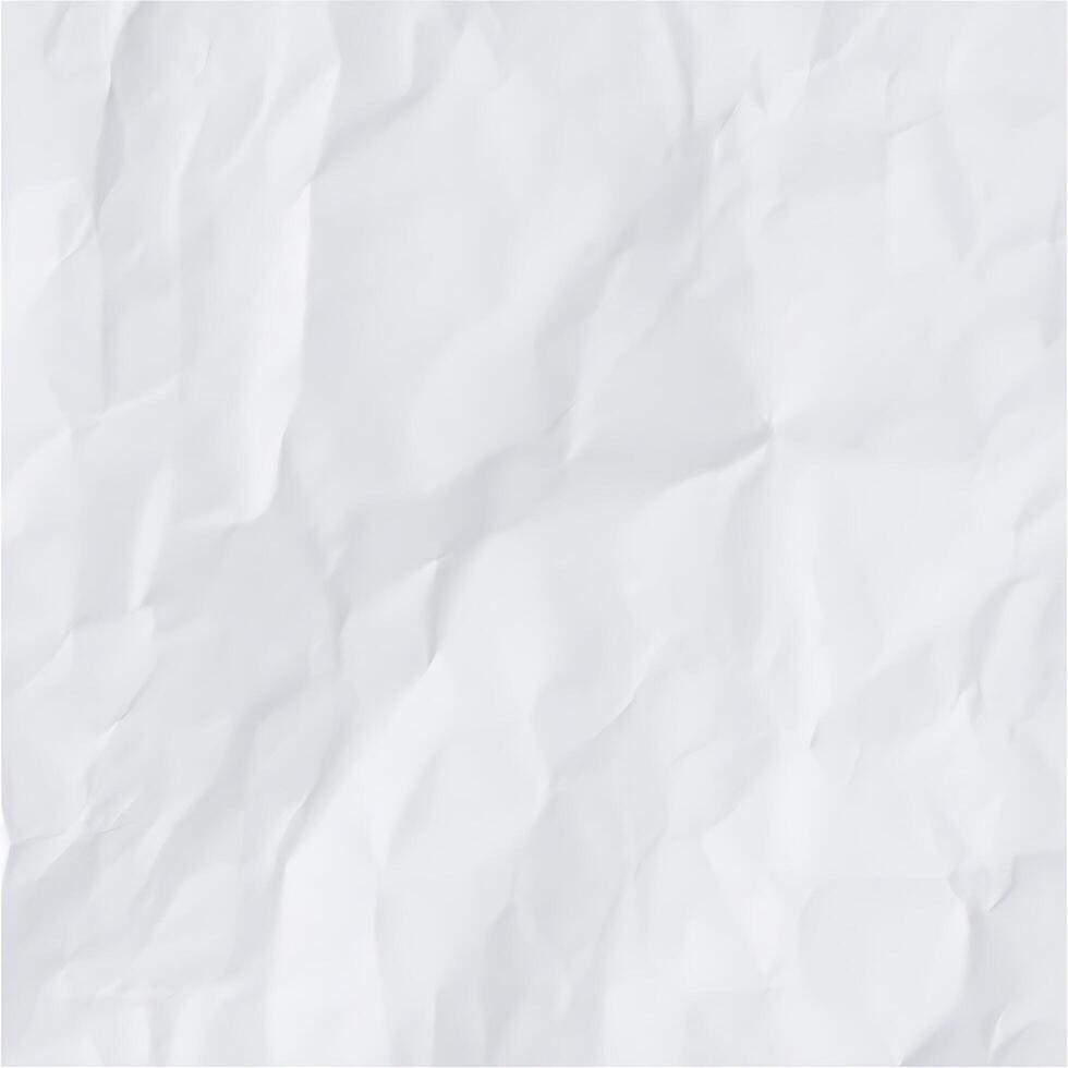A highresolution of crumpled white paper texture background photo