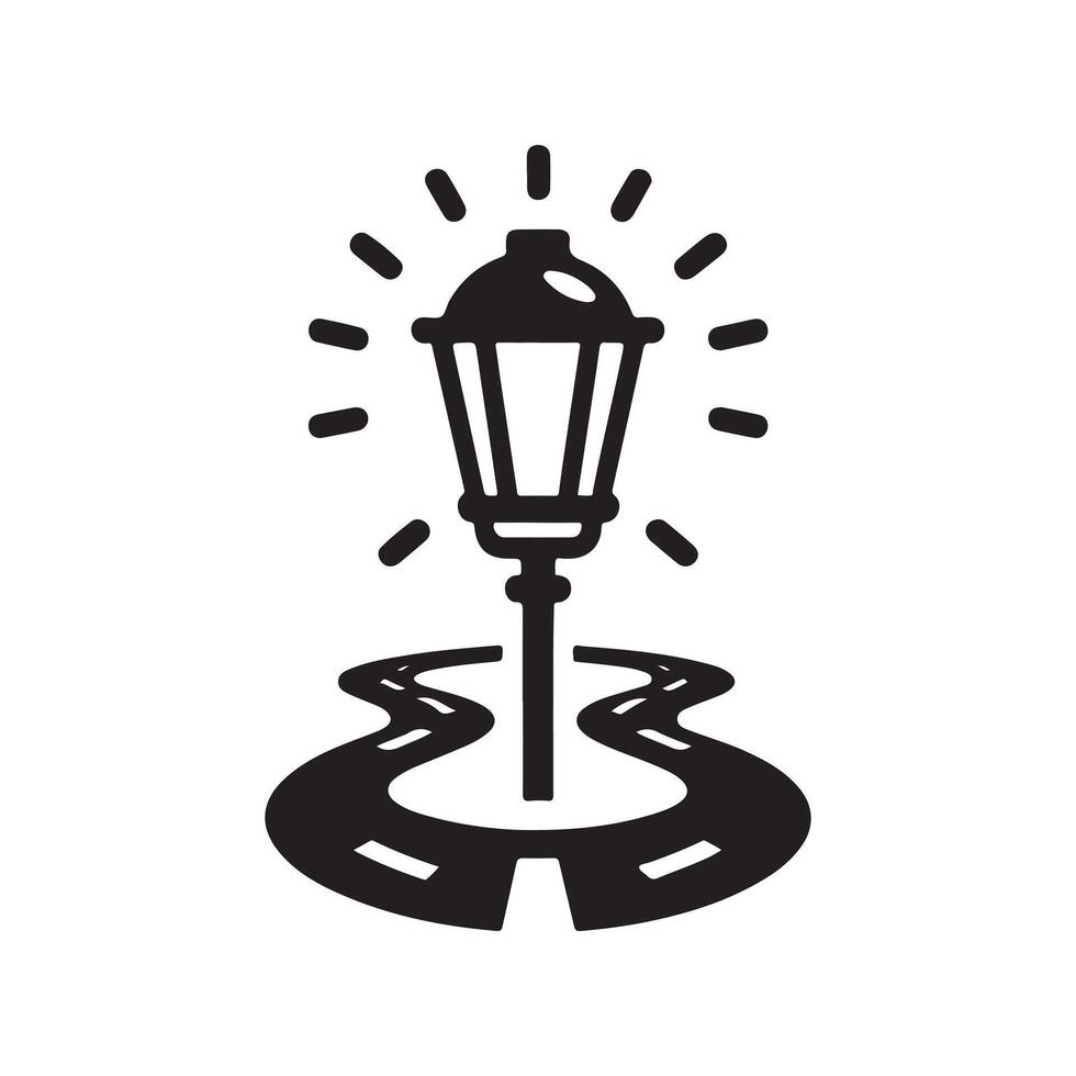 Creative Traffic Light Vectors Silhouette Illustrations