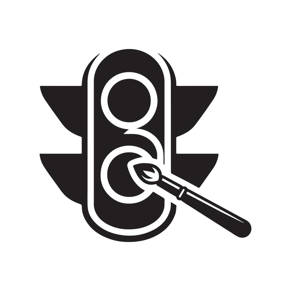Fun Traffic Light Vectors Silhouette Illustrations