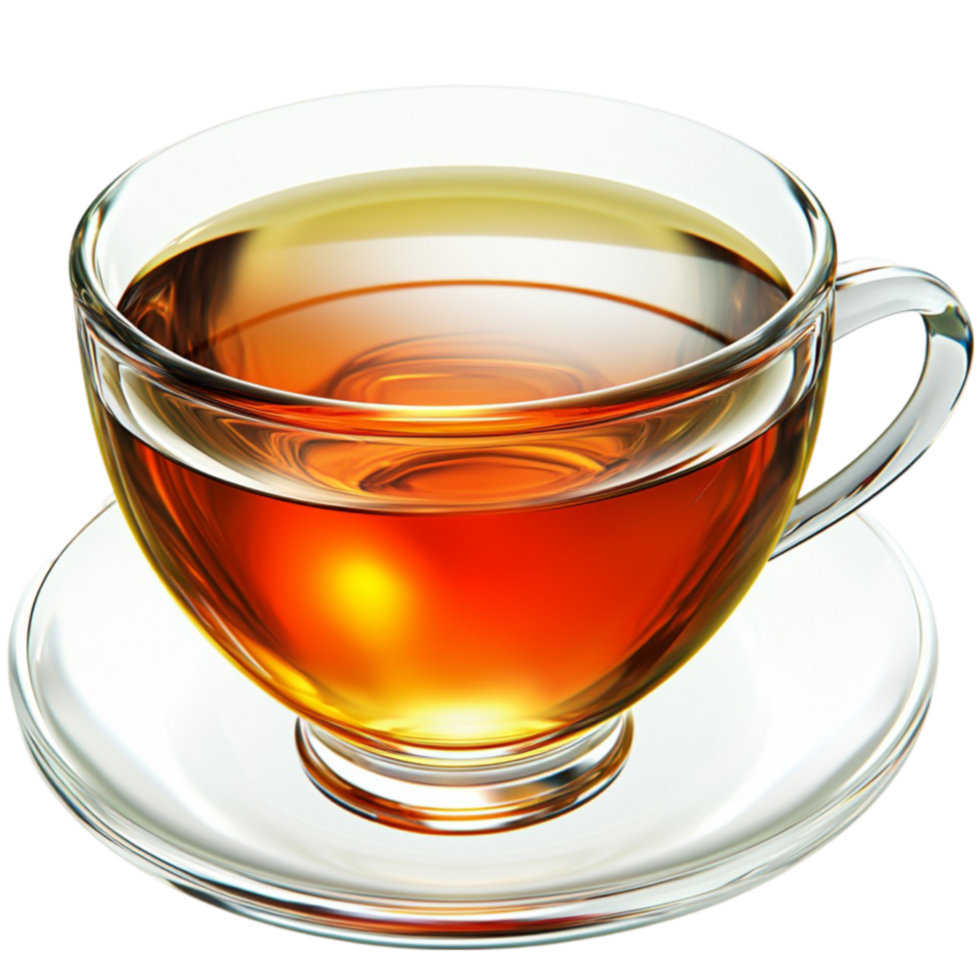 Teacup steams with amber tea inviting a ing afternoon break png