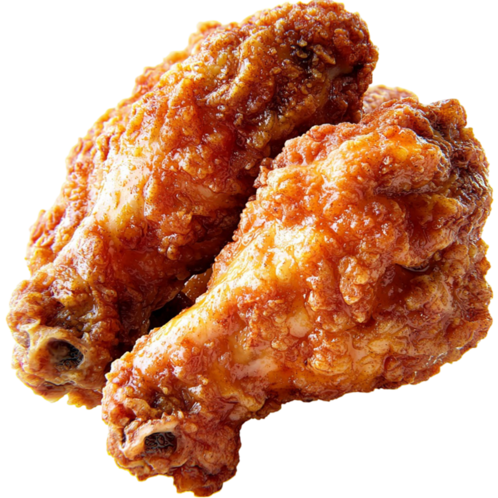 fried chicken drumsticks have a golden brown crunchy coating png