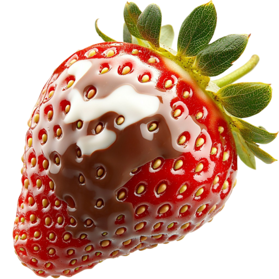 juicy strawberry with red color and tiny water droplets png