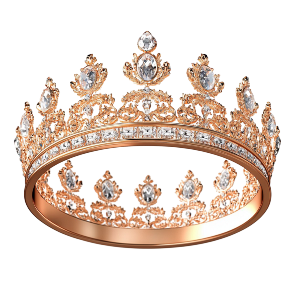 golden crown adorned with sparkling diamonds and intricate detailing png